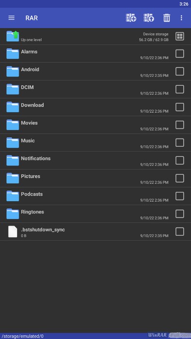 download winrar android apk