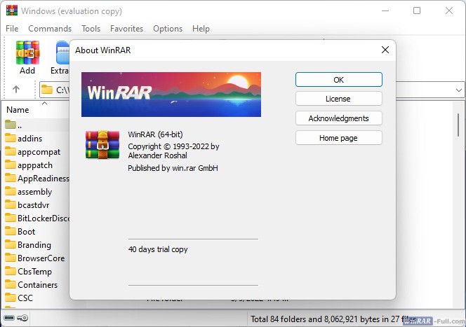 WinRAR 64 bit