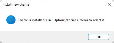 Installing a WinRAR theme