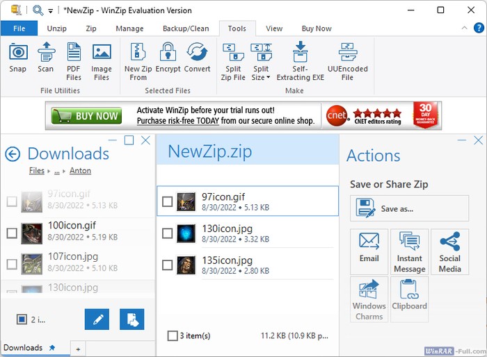 download winzip free version for windows 10